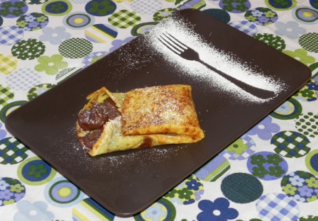 CREPES alla NUTELLA. Semplicemente.