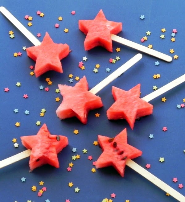 FRESH STARS (che poi non sono altro che STELLE DI COCOMERO!)