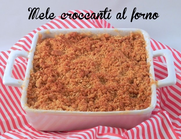 MELE CROCCANTI AL FORNO
