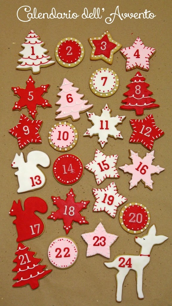 CALENDARIO dell’AVVENTO… di BISCOTTI
