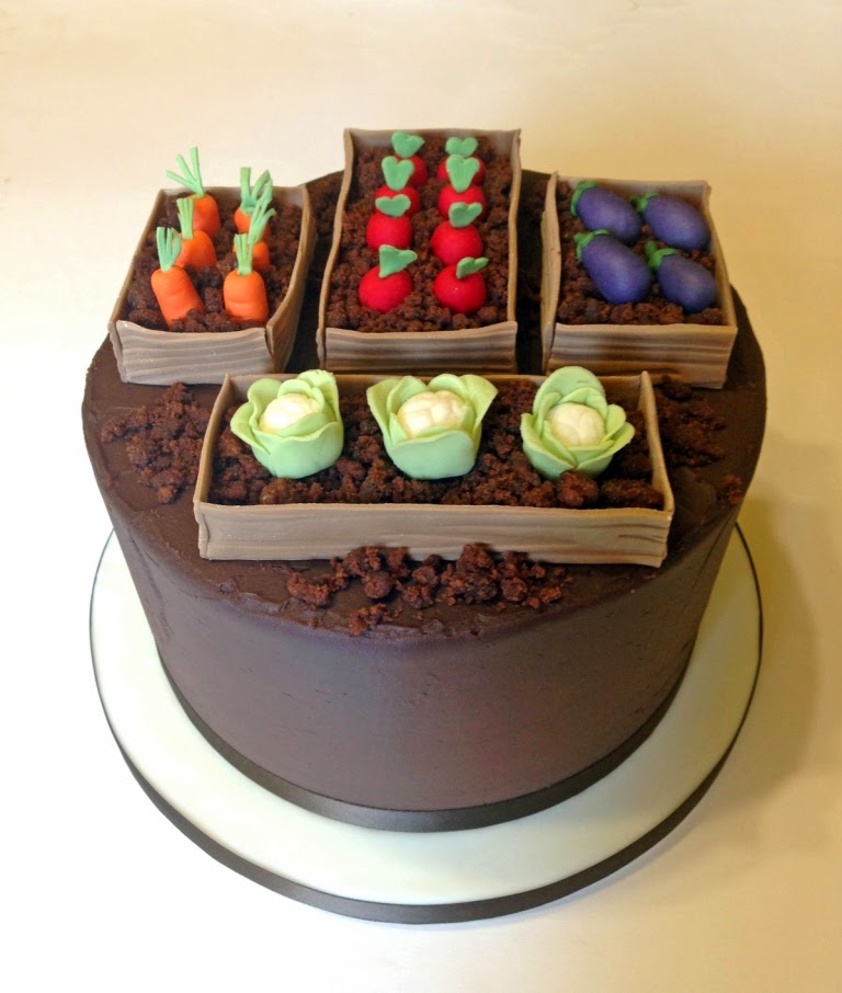 TORTA a tema “ORTO” + TUTORIAL